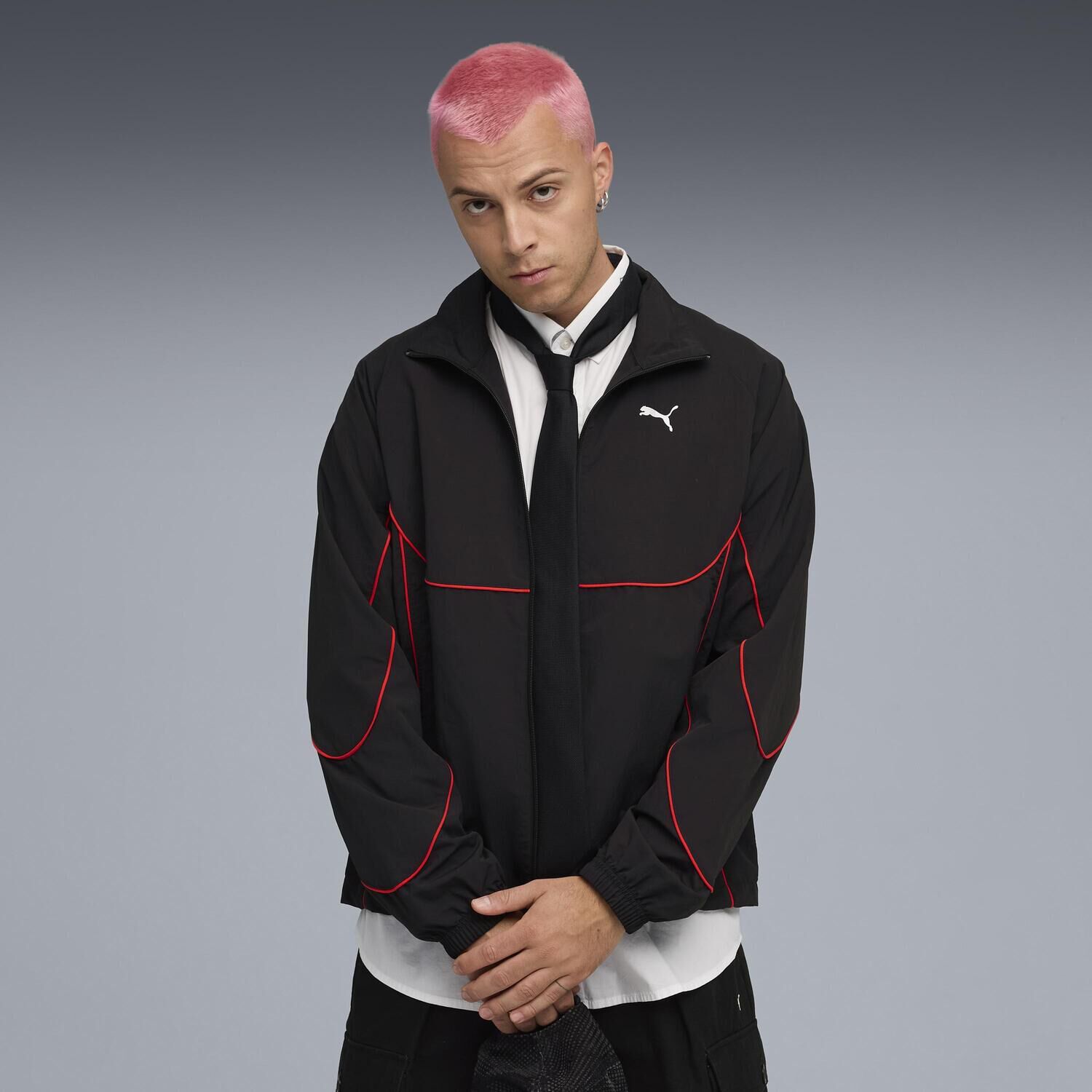 PUMA「【PUMA ｳｪｱ】M PUMATECH-X TRACK JACKET WV」|ポロシャツ|
