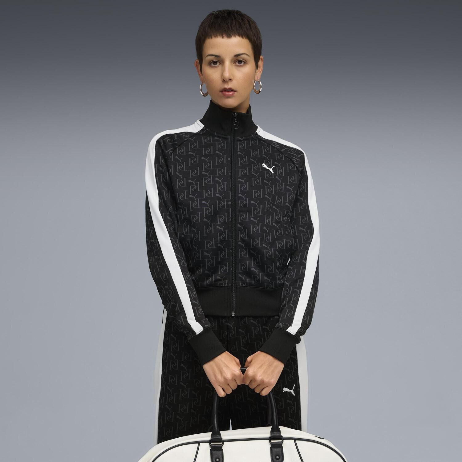 PUMA「【PUMA ｳｪｱ】W T7 AOP TRACK JACKET PT」|ポロシャツ|