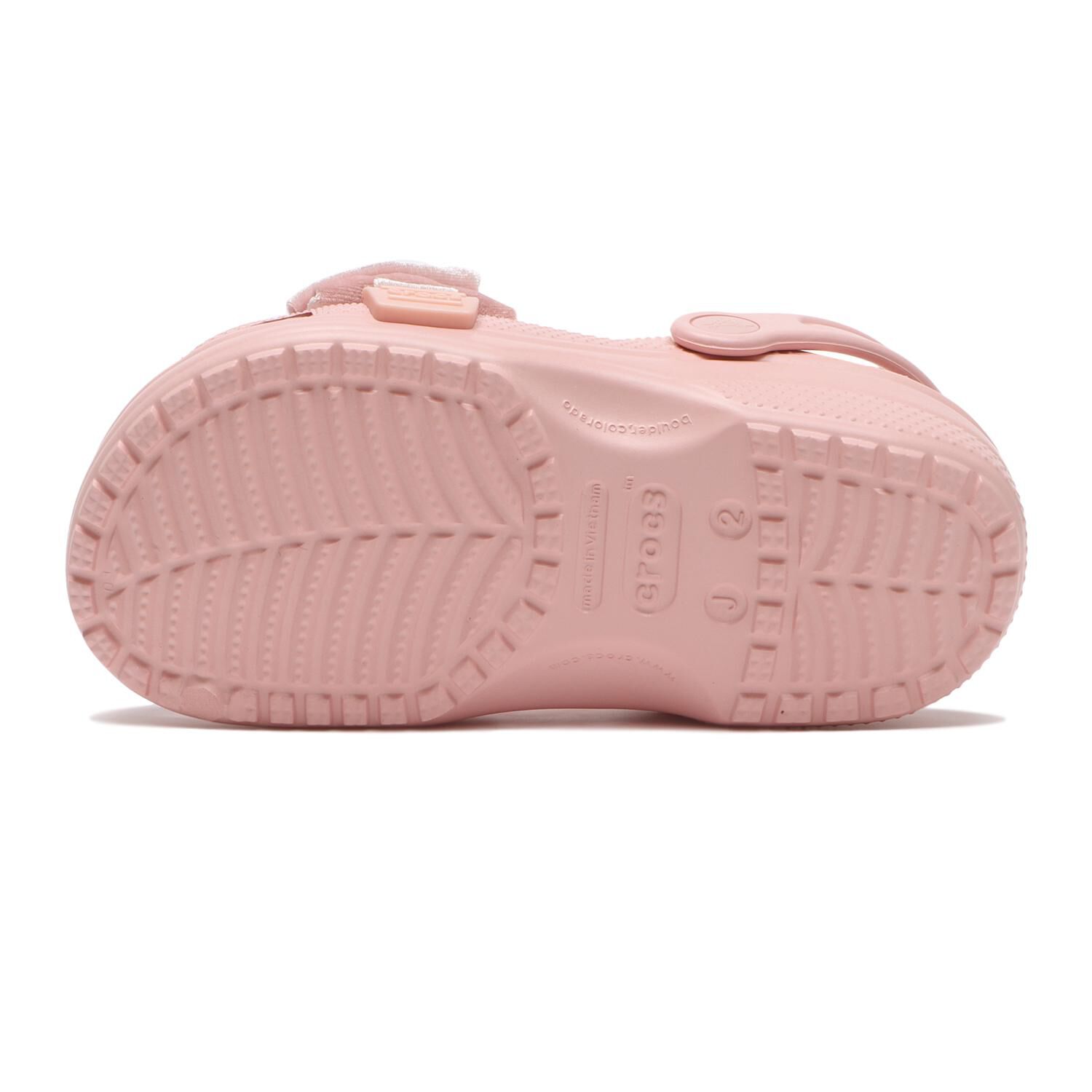 crocs「【crocs】18-21 CLASSIC BOW CLOG K PWP」|サンダル|