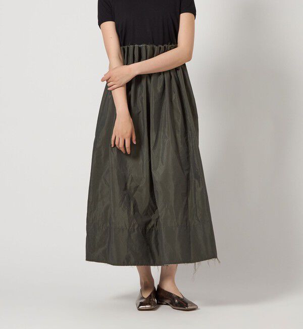 ODETTE E ODILE「オブリークスクエアトゥフラット15&darr;&uarr;」|パンプス|