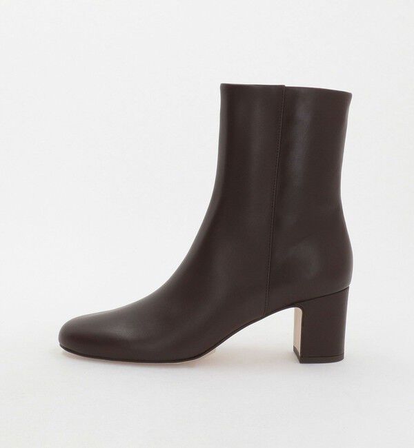 ODETTE E ODILE「ラウンドプレーン ショートブーツ60&uarr;」|ショートブーツ|DK.BROWN