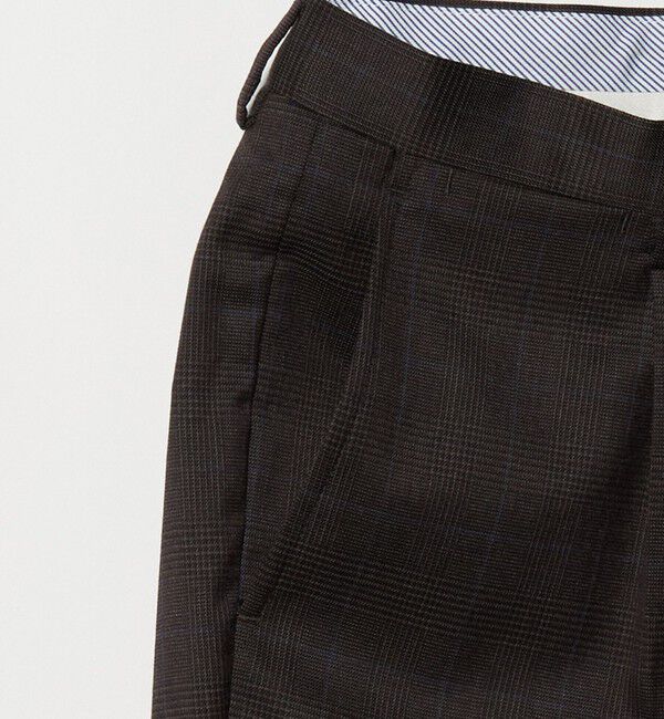 UNITED ARROWS green label relaxing「REDA グレンチェック HX 1プリーツ スーツパンツ」|スーツ|