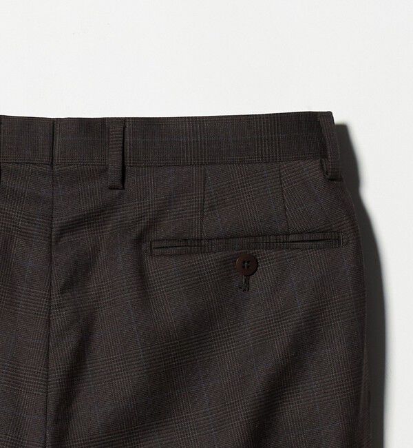 UNITED ARROWS green label relaxing「REDA グレンチェック HX 1プリーツ スーツパンツ」|スーツ|