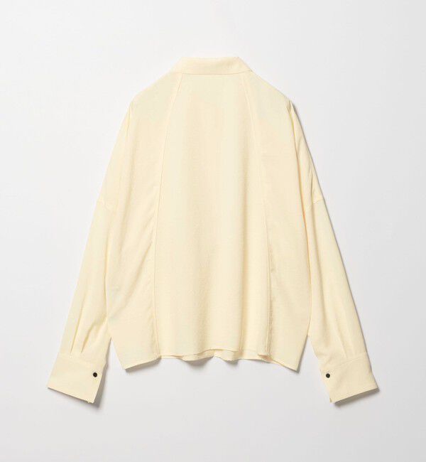 EMMEL REFINES「＜EMMEL REFINES＞EM V/ポプリン オーバー シャツ」|シャツ・ブラウス|