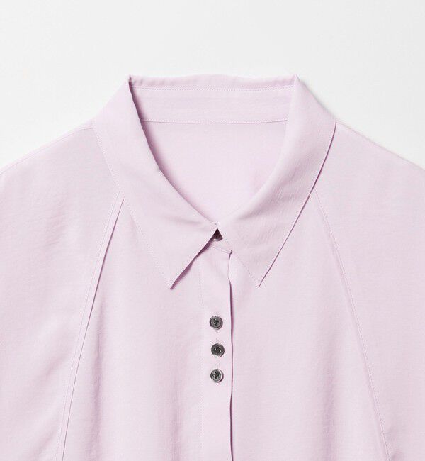 EMMEL REFINES「＜EMMEL REFINES＞EM V/ポプリン オーバー シャツ」|シャツ・ブラウス|