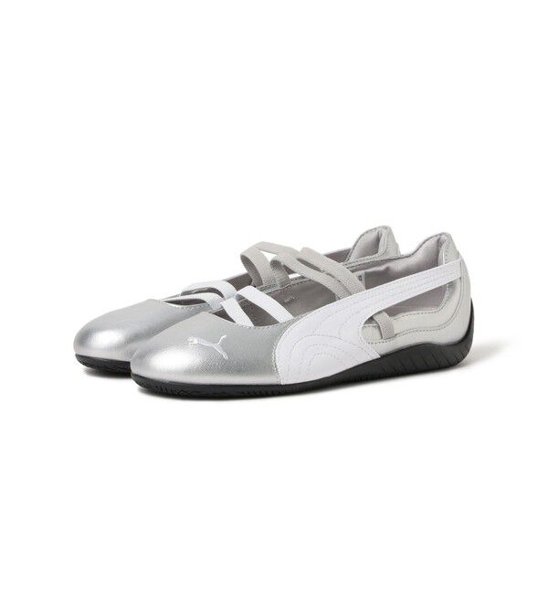 Ray BEAMS 「PUMA / スピードキャット バレエ メタリック スニーカー」|スニーカー|01-PUMA_SILVER