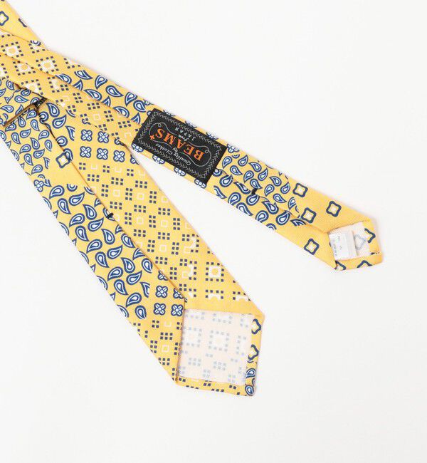 BEAMS PLUS「BEAMS PLUS / Silk Tie Paisley*Geometric Print」|ネクタイ・蝶ネクタイ|