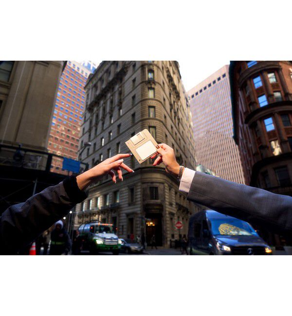 BEAMS「Nik BENTAL / Floppy Disk Wallet」|ステーショナリー|