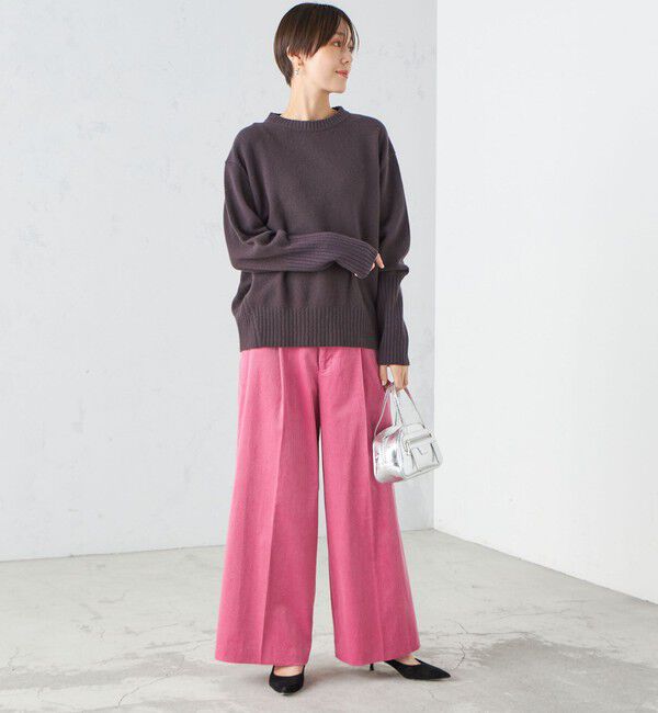 SHIPS for women「〈手洗い可能〉オーガニック コットン コーデュロイ パンツ ◇」|その他|