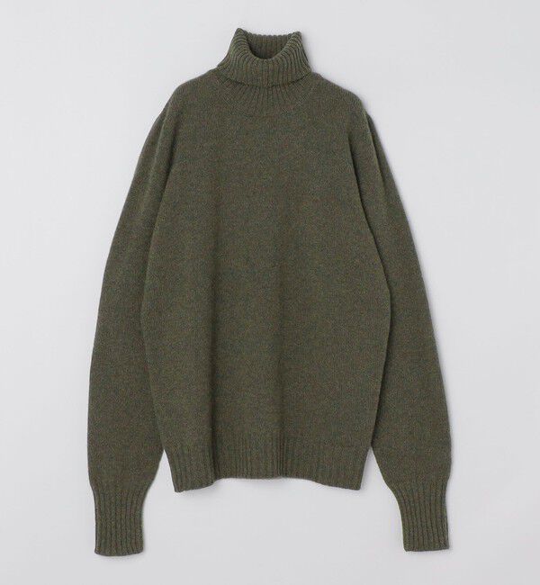 SHIPS「DRUMOHR: ウール タートルネック ニット」|ニット・セーター|ライトオリーブ