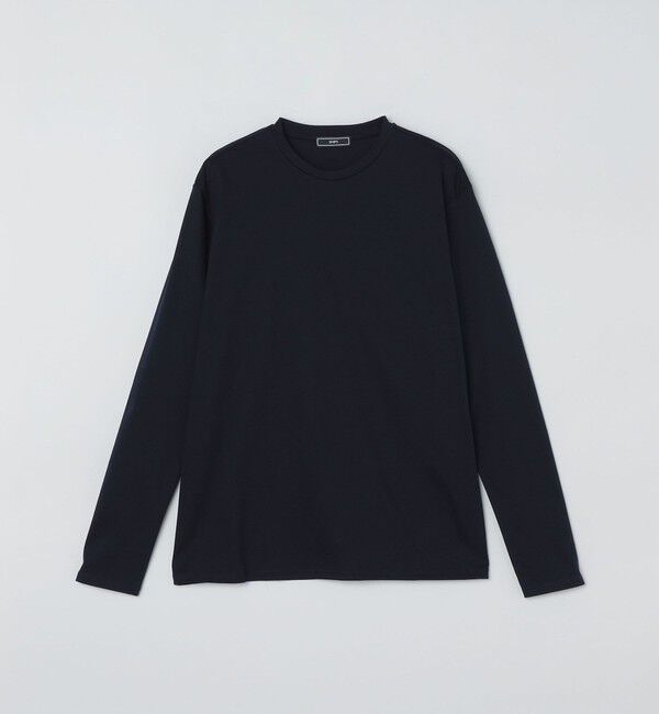 SHIPS「SHIPS: I Cotoni di Albini クルーネック ロングスリーブ Tシャツ」|Tシャツ・カットソー|