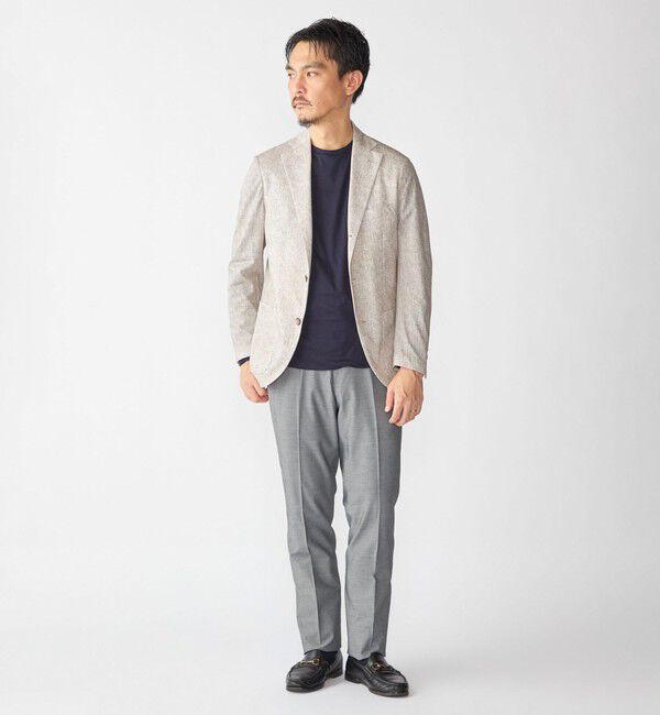 SHIPS「SHIPS: I Cotoni di Albini クルーネック ロングスリーブ Tシャツ」|Tシャツ・カットソー|