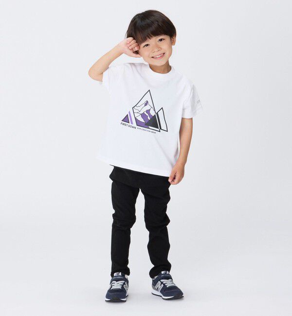 SHIPS Colors 「【SHIPS Colors KIDS別注】FIRST DOWN:プリントTEE(100~150cm)」|Tシャツ・カットソー|