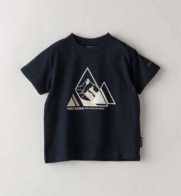 SHIPS Colors 「【SHIPS Colors KIDS別注】FIRST DOWN:プリントTEE(100~150cm)」|Tシャツ・カットソー|ネイビー