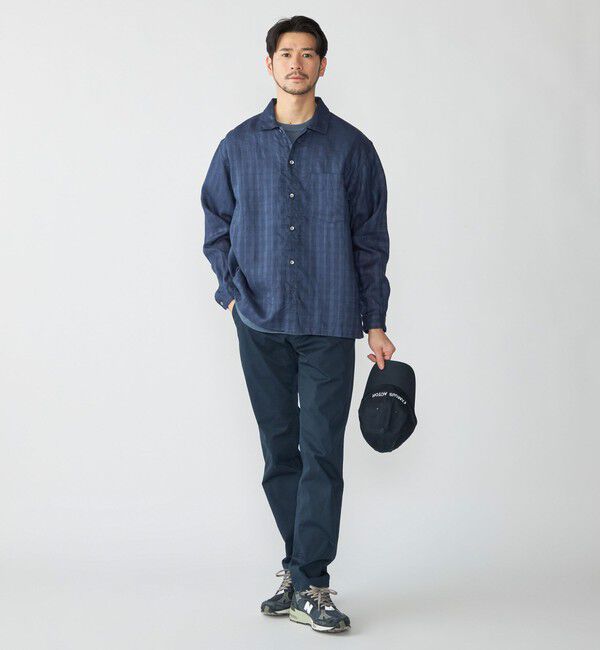 SHIPS「SHIPS: ラミー ドビー ウィークエンド ロングスリーブ シャツ」|シャツ・ブラウス|