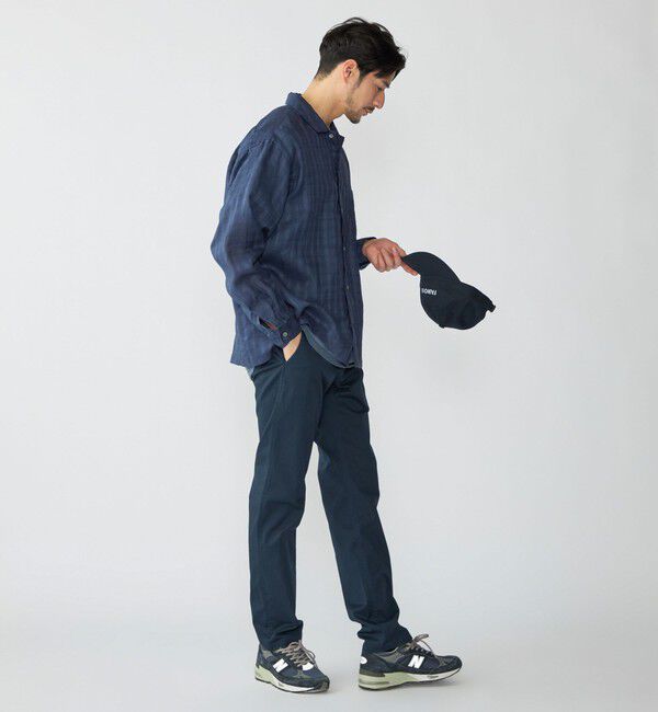 SHIPS「SHIPS: ラミー ドビー ウィークエンド ロングスリーブ シャツ」|シャツ・ブラウス|