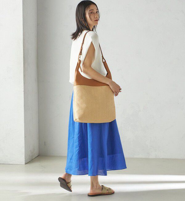 SHIPS for women「〈手洗い可能〉ポリエステル 麻 スキッパー プルオーバー」|プルオーバー|