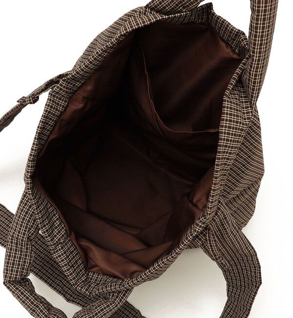 SHIPS any「SHIPS any: 3WAY チェック ギャザー ショルダーバッグ (ユニセックス)◇」|ショルダー・メッセンジャー|