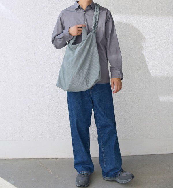 SHIPS any「SHIPS any: 3WAY チェック ギャザー ショルダーバッグ (ユニセックス)◇」|ショルダー・メッセンジャー|