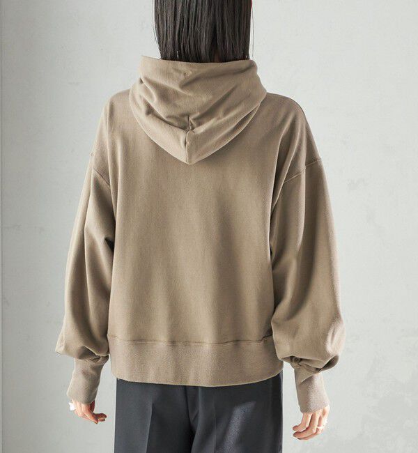 SHIPS for women「ミニ 裏毛 ジップ アップ フーディ」|パーカー|