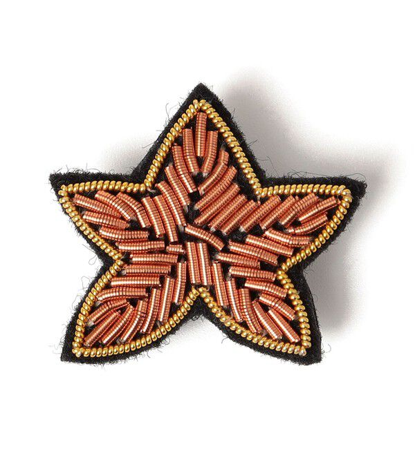 SHIPS for women「ANATHA:刺繍 ブローチ（モチーフ MIX 2）」|ブローチ・コサージュ|アイボリー