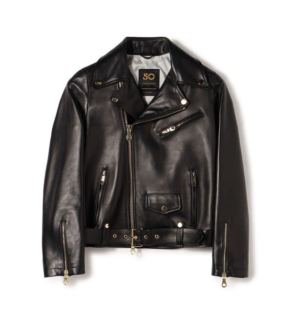 TOMORROWLAND BUYING WEAR「【別注】CINQUANTA&times;TOMORROWLAND ラムレザー ライダースジャケット」|ライダースジャケット|