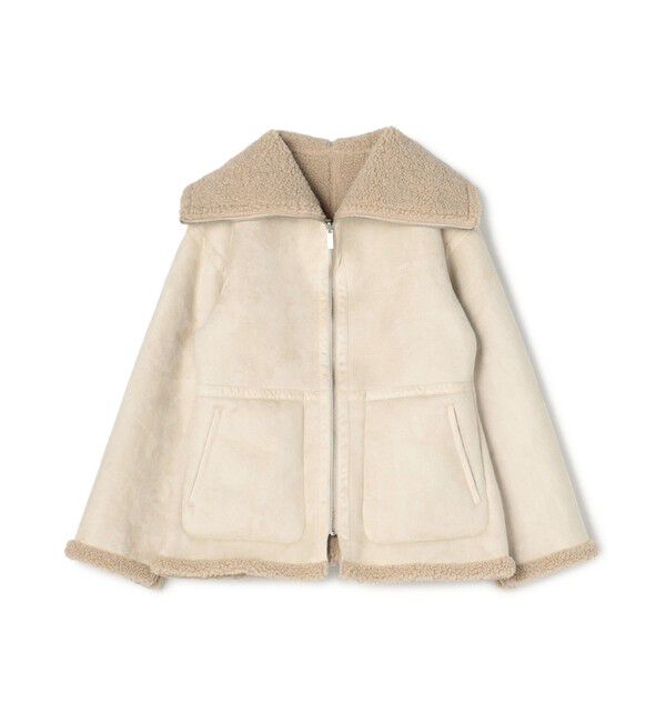 新品 21AW エコムートンリバーシブルショートコート エコムートン リバーシブルショートコート（MACPHEE）｜ルミネの