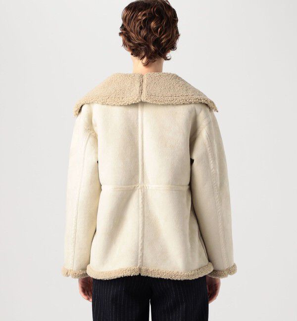 新品 21AW エコムートンリバーシブルショートコート エコムートン リバーシブルショートコート（MACPHEE）｜ルミネの