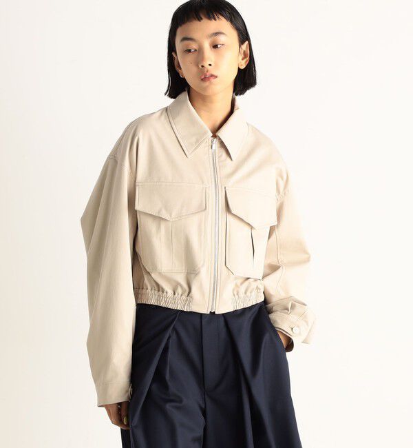 Edition「ゼニア バルーンスリーブブルゾン」|ブルゾン・スタジャン|