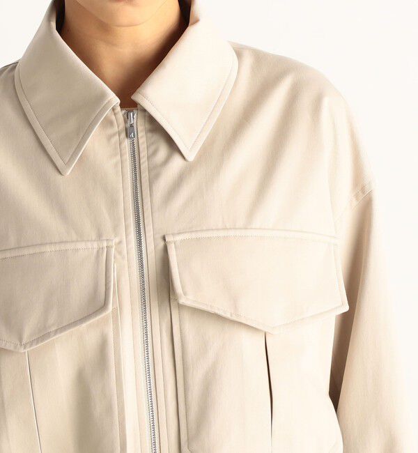 Edition「ゼニア バルーンスリーブブルゾン」|ブルゾン・スタジャン|