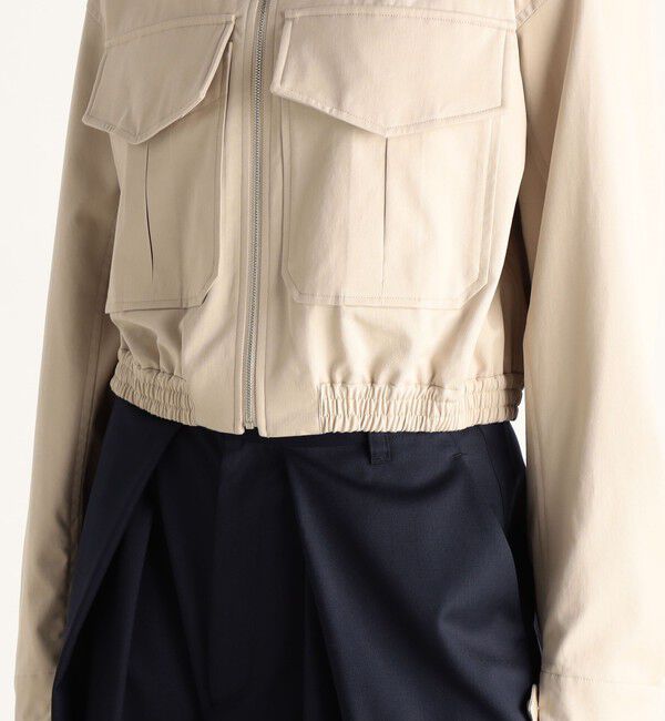 Edition「ゼニア バルーンスリーブブルゾン」|ブルゾン・スタジャン|