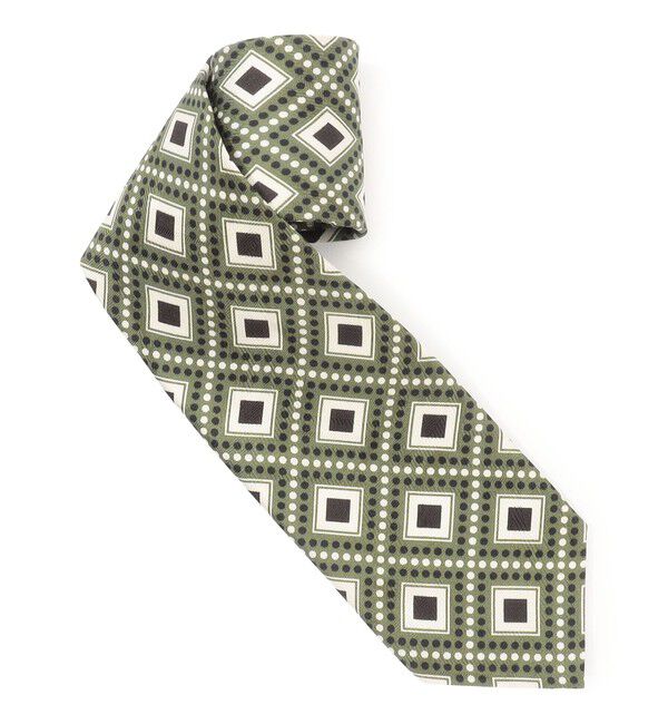 TOMORROWLAND GOODS「Fratelli Luigi シルク ネクタイ」|ネクタイ・蝶ネクタイ|56 カーキ系