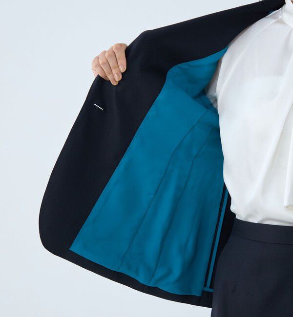 TOMORROWLAND collection「シャイニーピンヘッド シングル1Bジャケット」|テーラードジャケット|