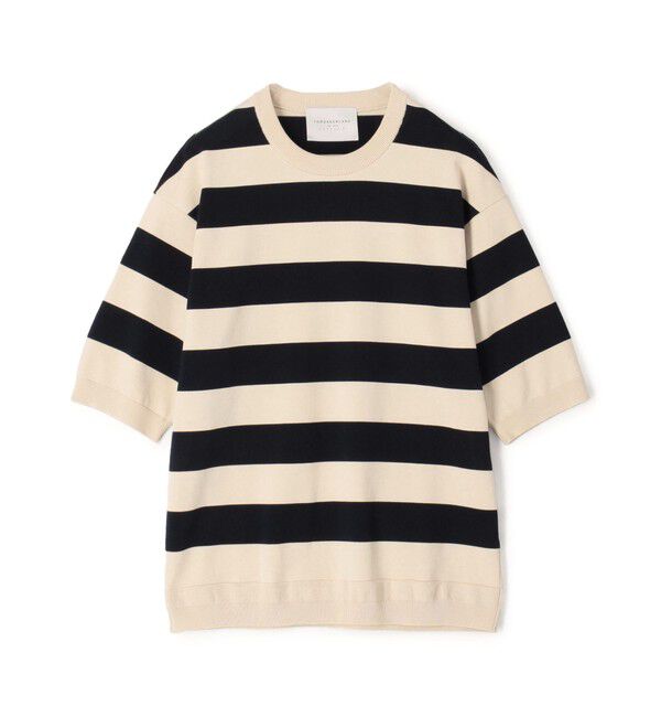 TOMORROWLAND MENS「TOMORROWLAND tricot コットンナイロン ニットTシャツ」|ニット・セーター|16 グレー系