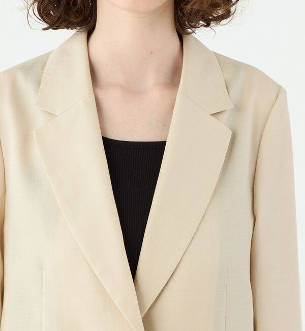 Ballsey「ドライコットンツイル 1Bテーラードジャケット」|テーラードジャケット|