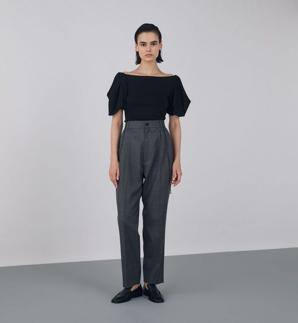 DES PRES「ウールクリアスムース バルーンパフスリーブプルオーバー」|Tシャツ・カットソー|