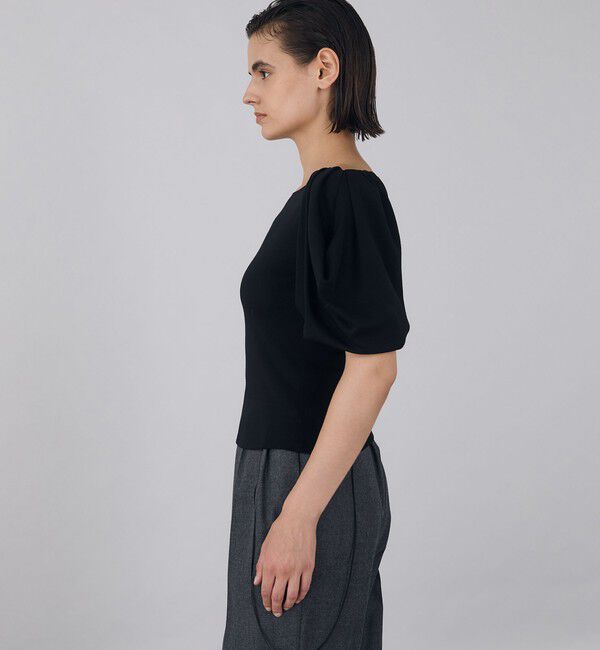 DES PRES「ウールクリアスムース バルーンパフスリーブプルオーバー」|Tシャツ・カットソー|