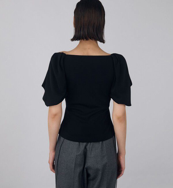 DES PRES「ウールクリアスムース バルーンパフスリーブプルオーバー」|Tシャツ・カットソー|