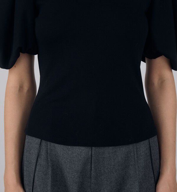 DES PRES「ウールクリアスムース バルーンパフスリーブプルオーバー」|Tシャツ・カットソー|