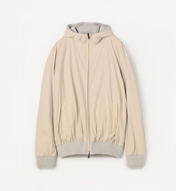 TOMORROWLAND BUYING WEAR「HERNO フーデッド ニットブルゾン」|ブルゾン・スタジャン|