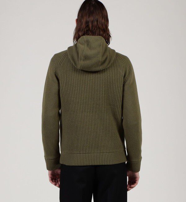 TOMORROWLAND BUYING WEAR「HERNO フーデッド ニットブルゾン」|ブルゾン・スタジャン|