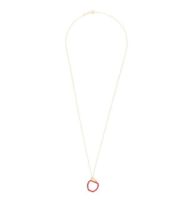 TOMORROWLAND GOODS「ALIITA MANZANA ENAMEL　ネックレス」|ネックレス|35 レッド