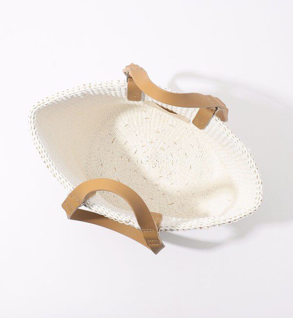 TOMORROWLAND GOODS「BUCKET BAGGAGE  バスケットバッグ ラージ」|かごバッグ|