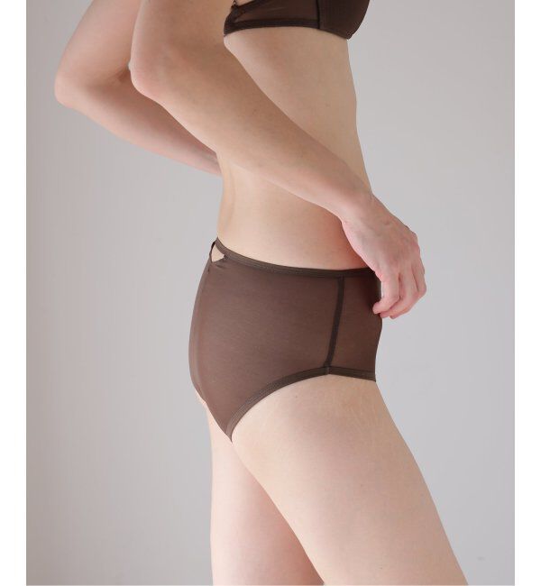 EMILYWEEK「【ESSENTIAL】ハイライズショーツ（ベージュ、ブラウン）」|インナー|