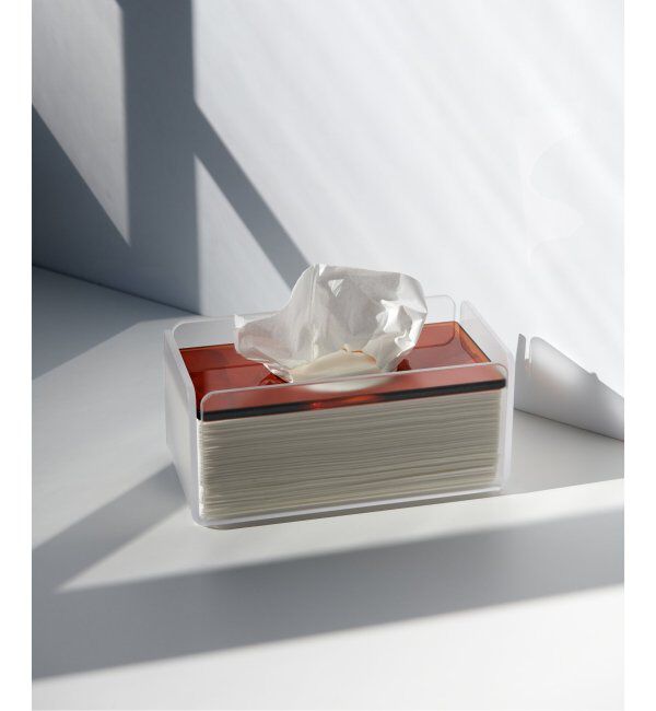 journal standard Furniture「【APTONE/アプトン】 MIX  MATCH　ティッシュケース」|ステーショナリー|ブラウン