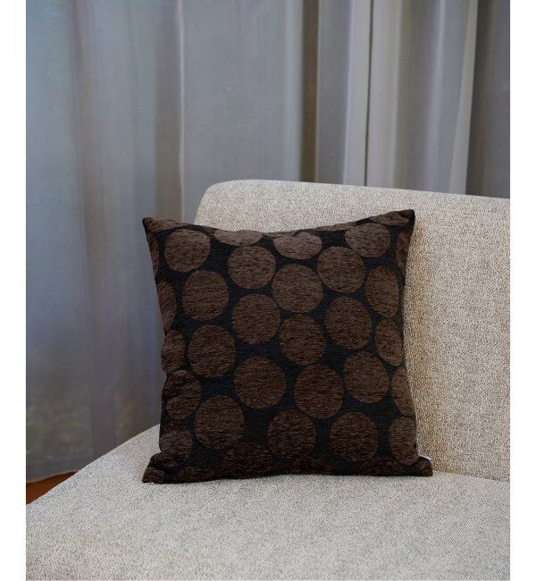 journal standard Furniture「GOBELIN DOT CUSHION　クッションカバー 45cm」|その他|ブラウン