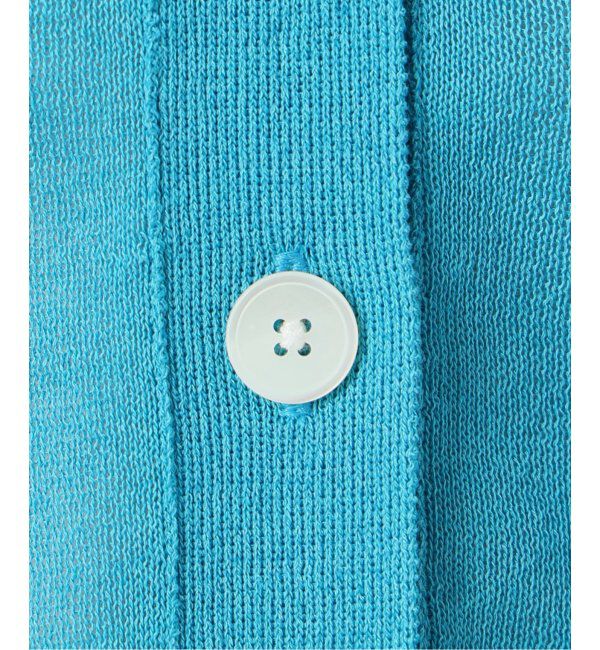 SLOBE IENA「《追加2》リネン混シアーカーディガン」|カーディガン|