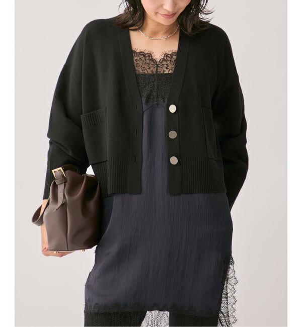 VERMEIL par iena「wool knit Vneck カーディガン」|カーディガン|