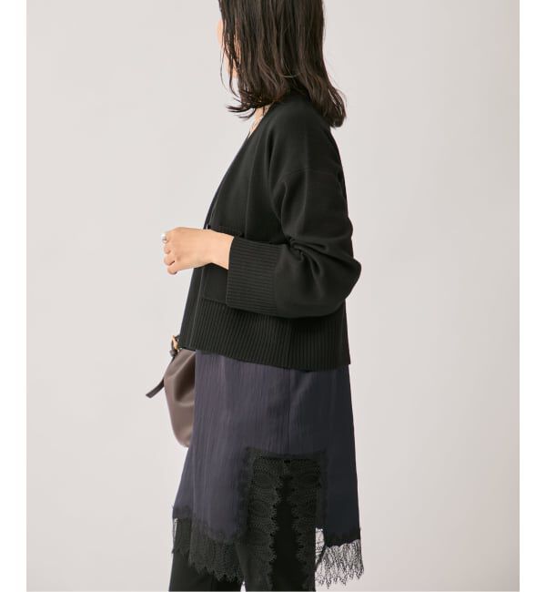 VERMEIL par iena「wool knit Vneck カーディガン」|カーディガン|