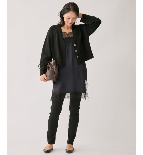 VERMEIL par iena「wool knit Vneck カーディガン」|カーディガン|